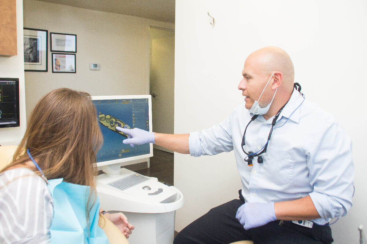 Dr. Hope in Vista office