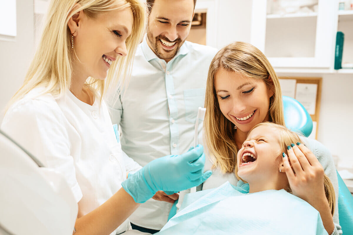 Child with Escondido dentist
